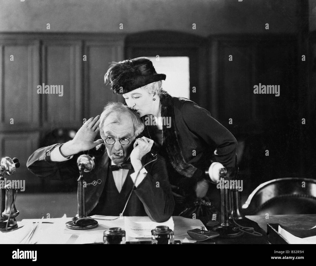 Head lean Black and White Stock Photos & Images Alamy