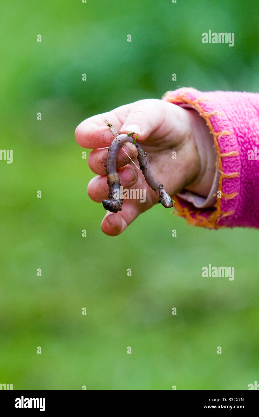 Worm child hi-res stock photography and images - Alamy