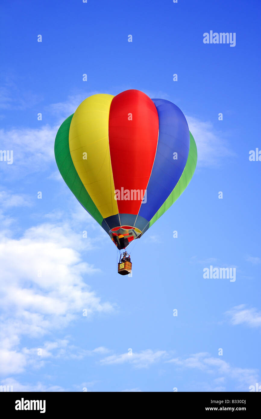 Balloon floats in the sky Stock Photo Alamy