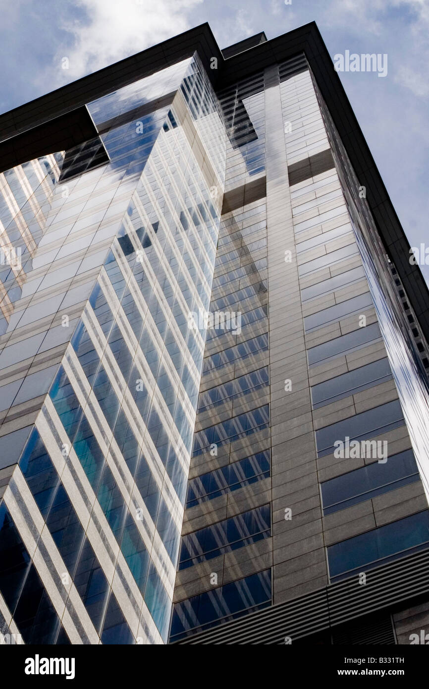 A tall office building in Singapore Stock Photo