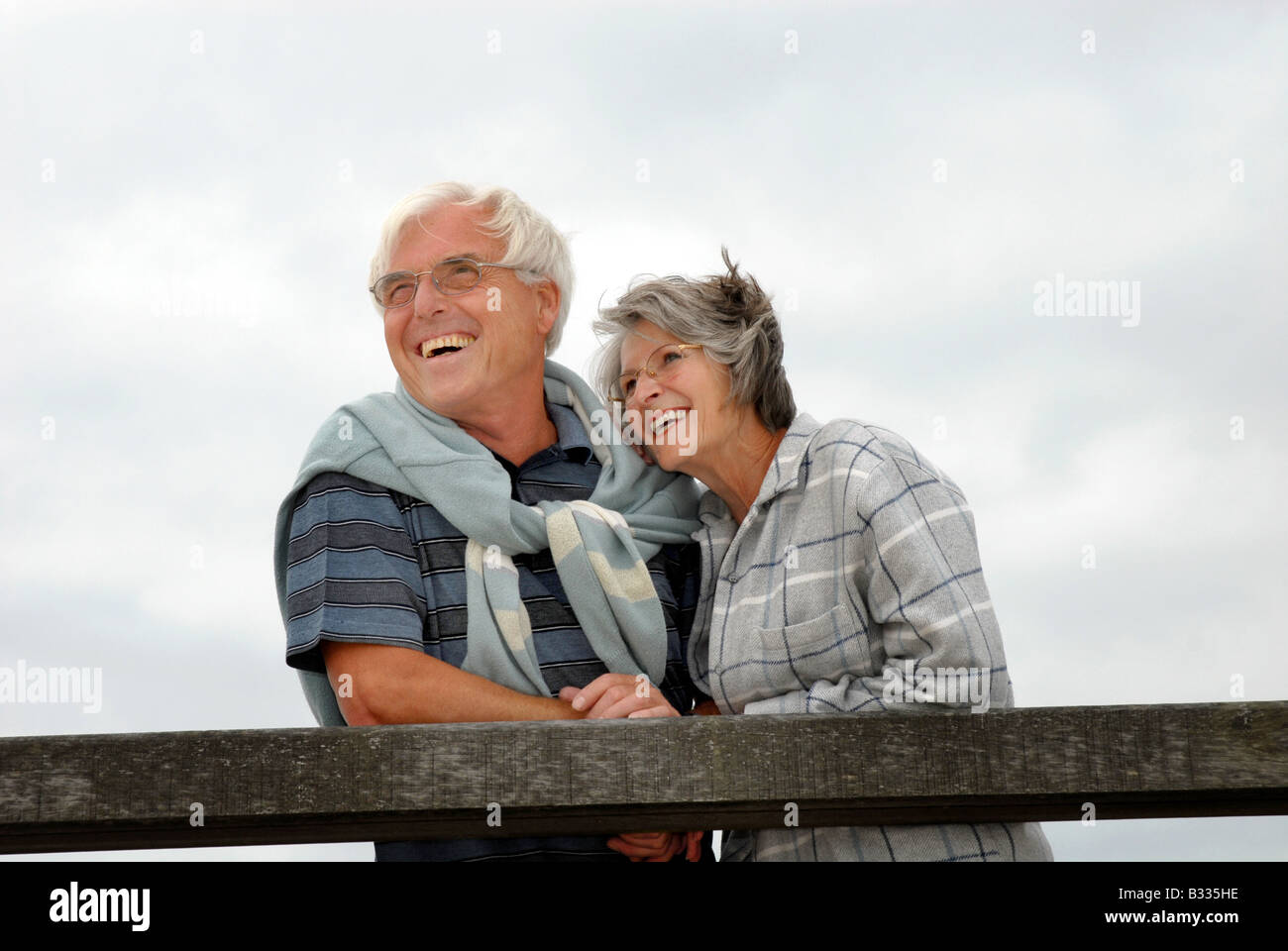 happy senior couple Stock Photo