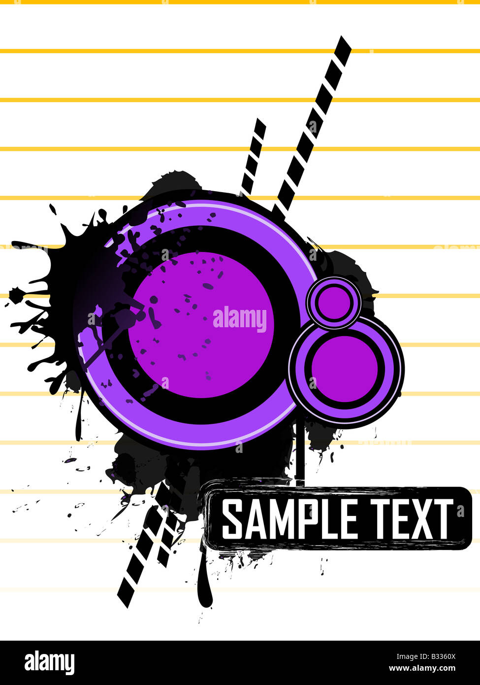 sample text and circle Stock Photo - Alamy
