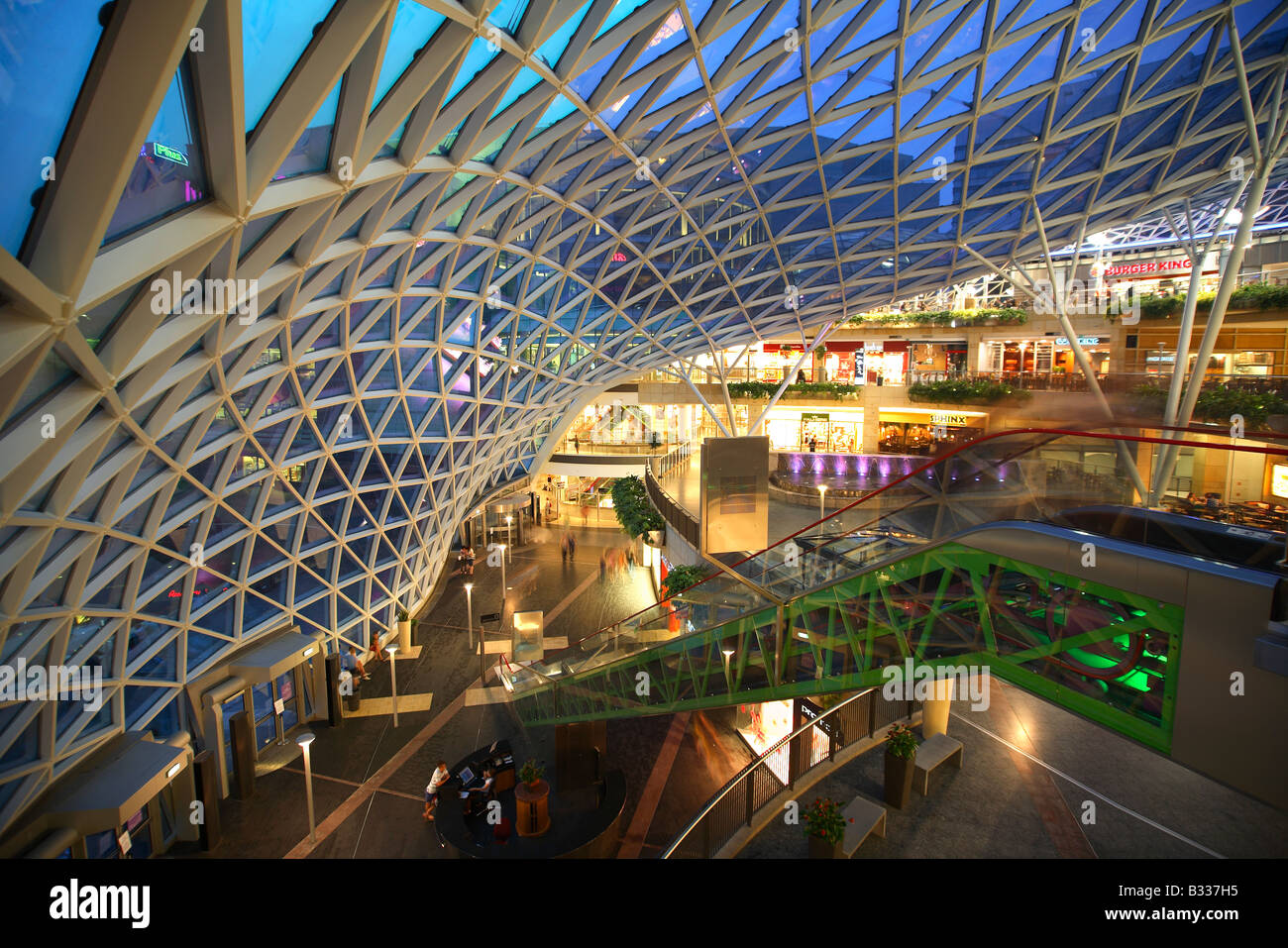 Warsaw, Warszawa, Poland, shopping mall, Golden terraces Zlote tarasy Stock  Photo - Alamy