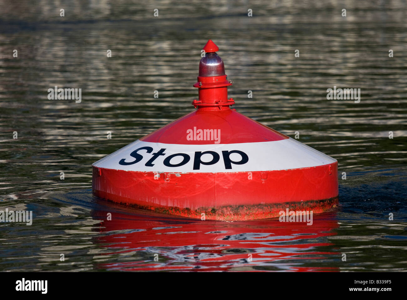 buoy Stopp Stock Photo