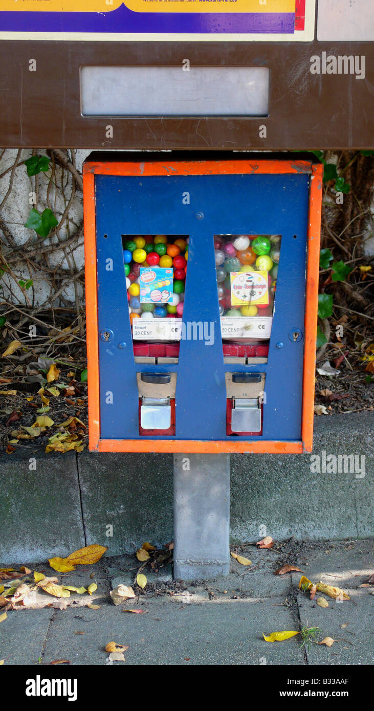 chewing gum automat Stock Photo