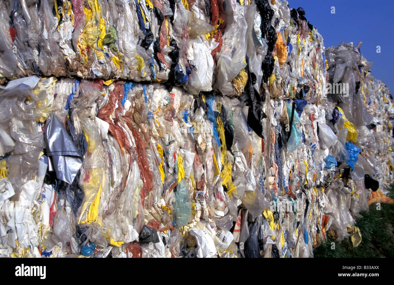 Plastic garbage, old plastics Stock Photo Alamy