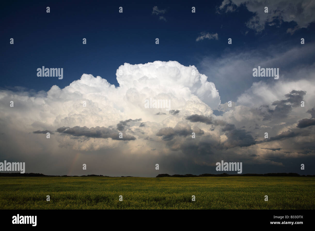Storm clouds over Saskatchewan Stock Photo - Alamy