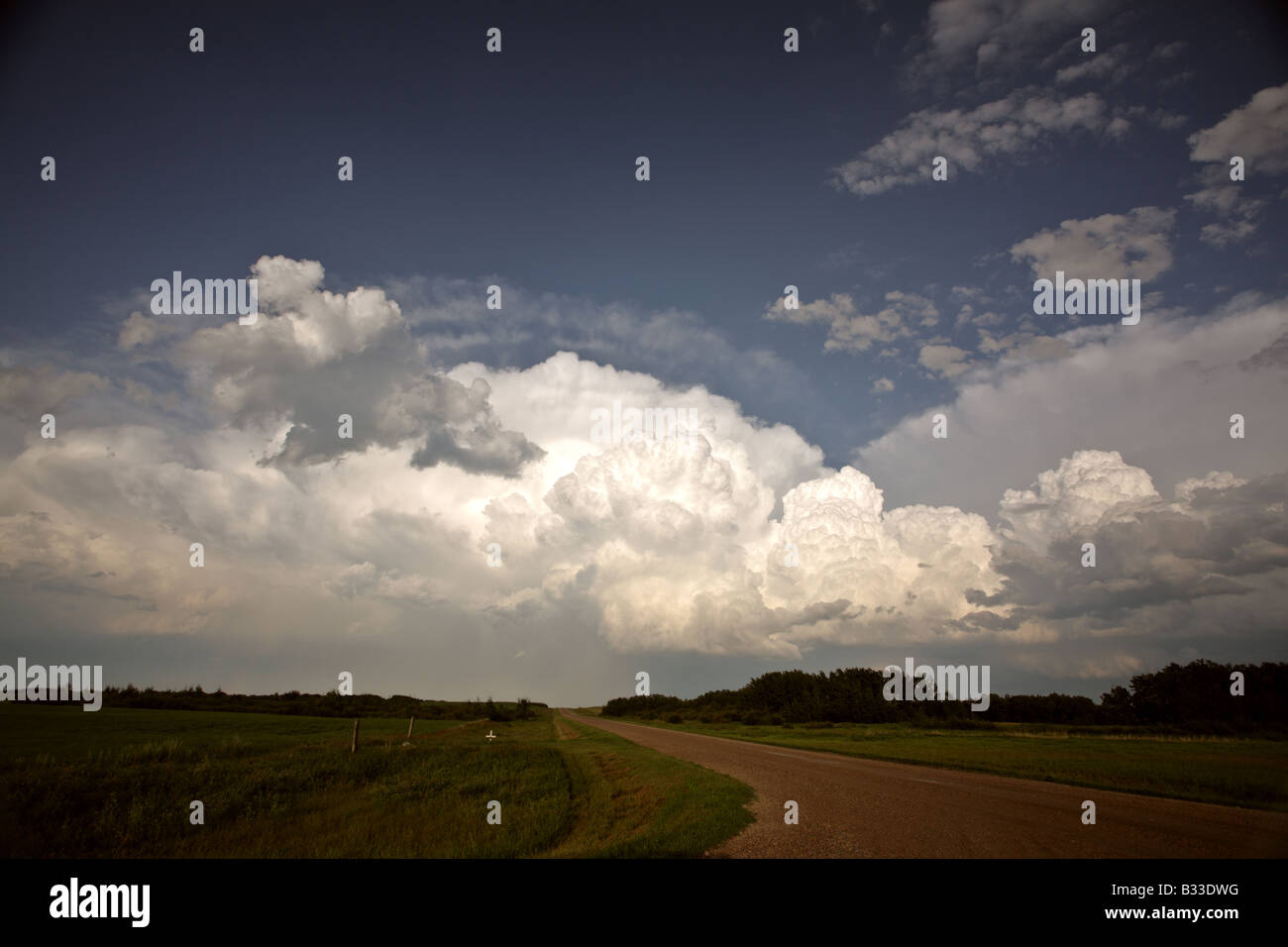 Storm clouds over Saskatchewan Stock Photo - Alamy