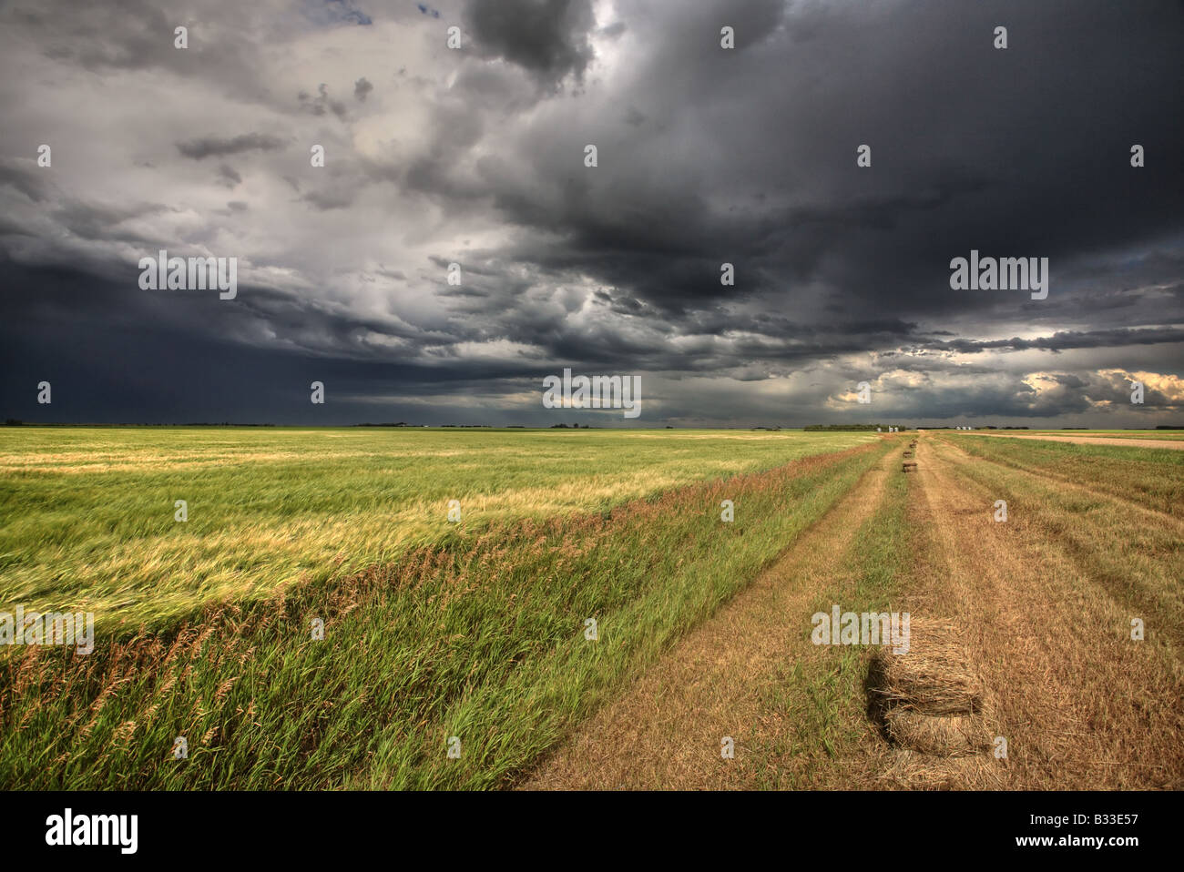 Storm clouds over Saskatchewan Stock Photo - Alamy