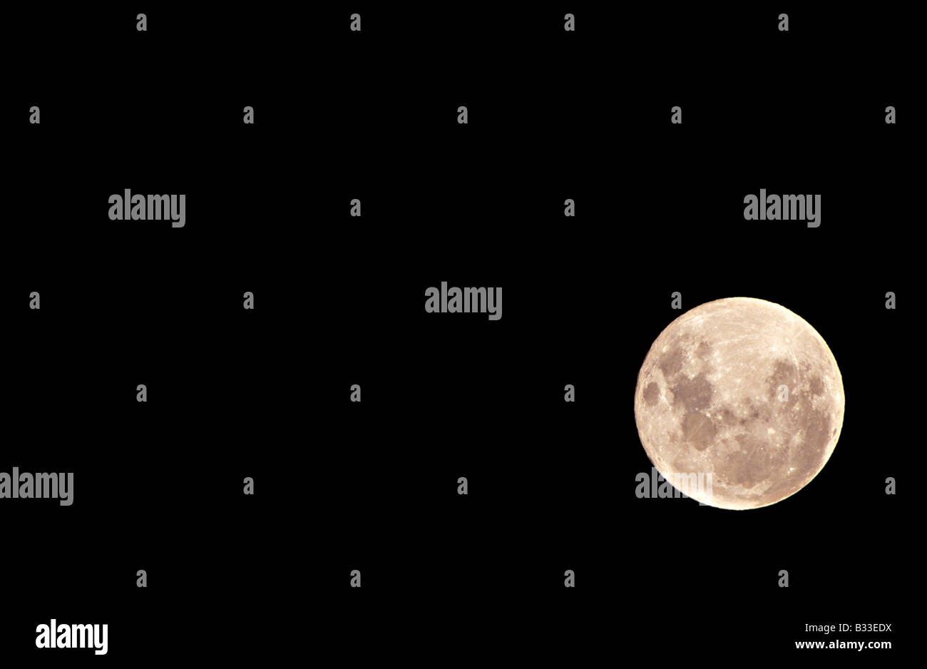 Earth's Moon Stock Photo