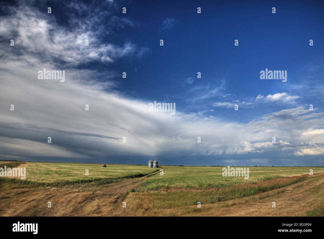 Storm clouds over Saskatchewan Stock Photo - Alamy