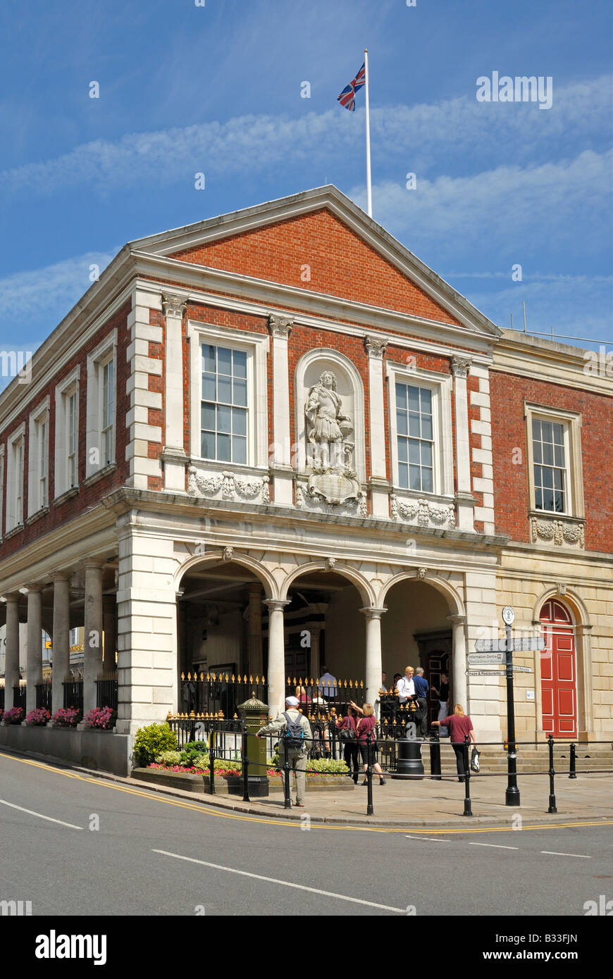 The Guildhall or Town Hall, Windsor, Berkshire Stock Photo