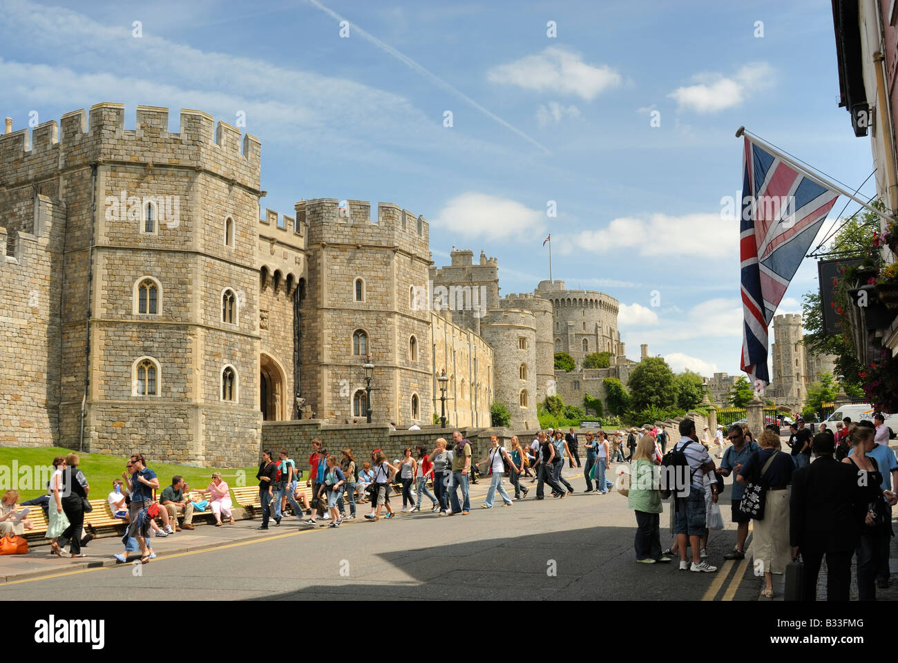 Windsor Castle, Berkshire Stock Photo