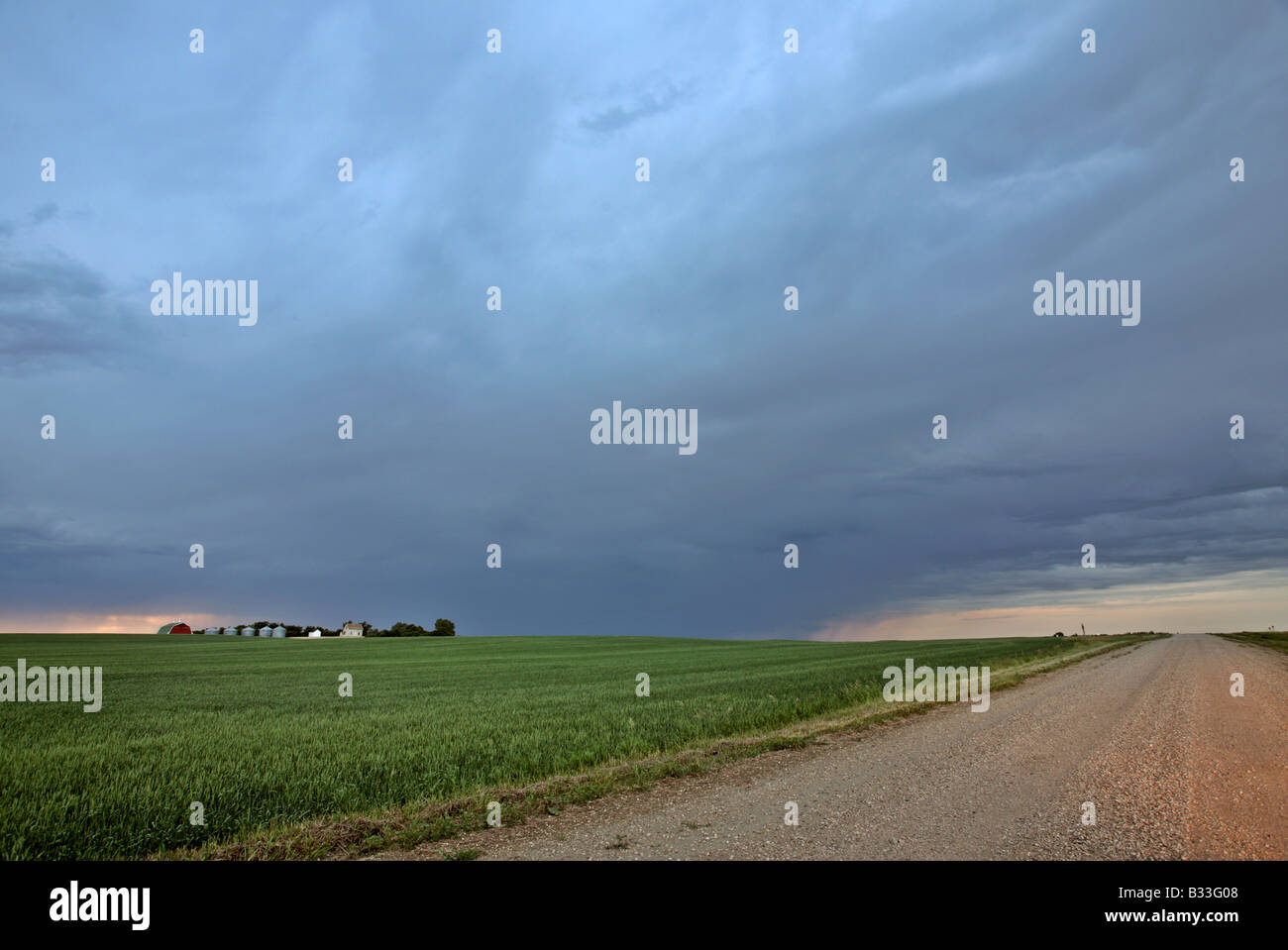 Storm clouds over Saskatchewan Stock Photo - Alamy