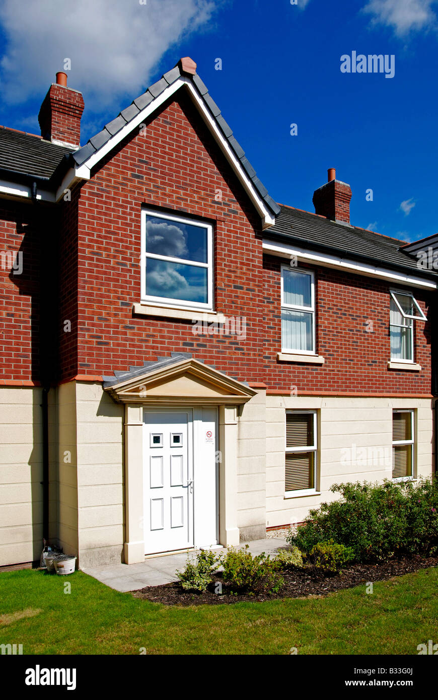 new housing in blackburn,lancashire,uk Stock Photo Alamy