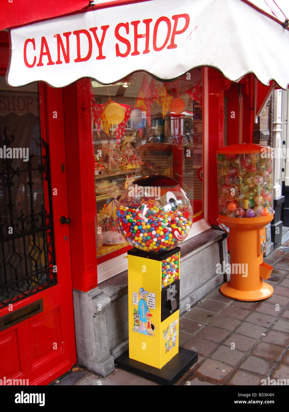 candy shop Delft Netherlands Stock Photo Alamy