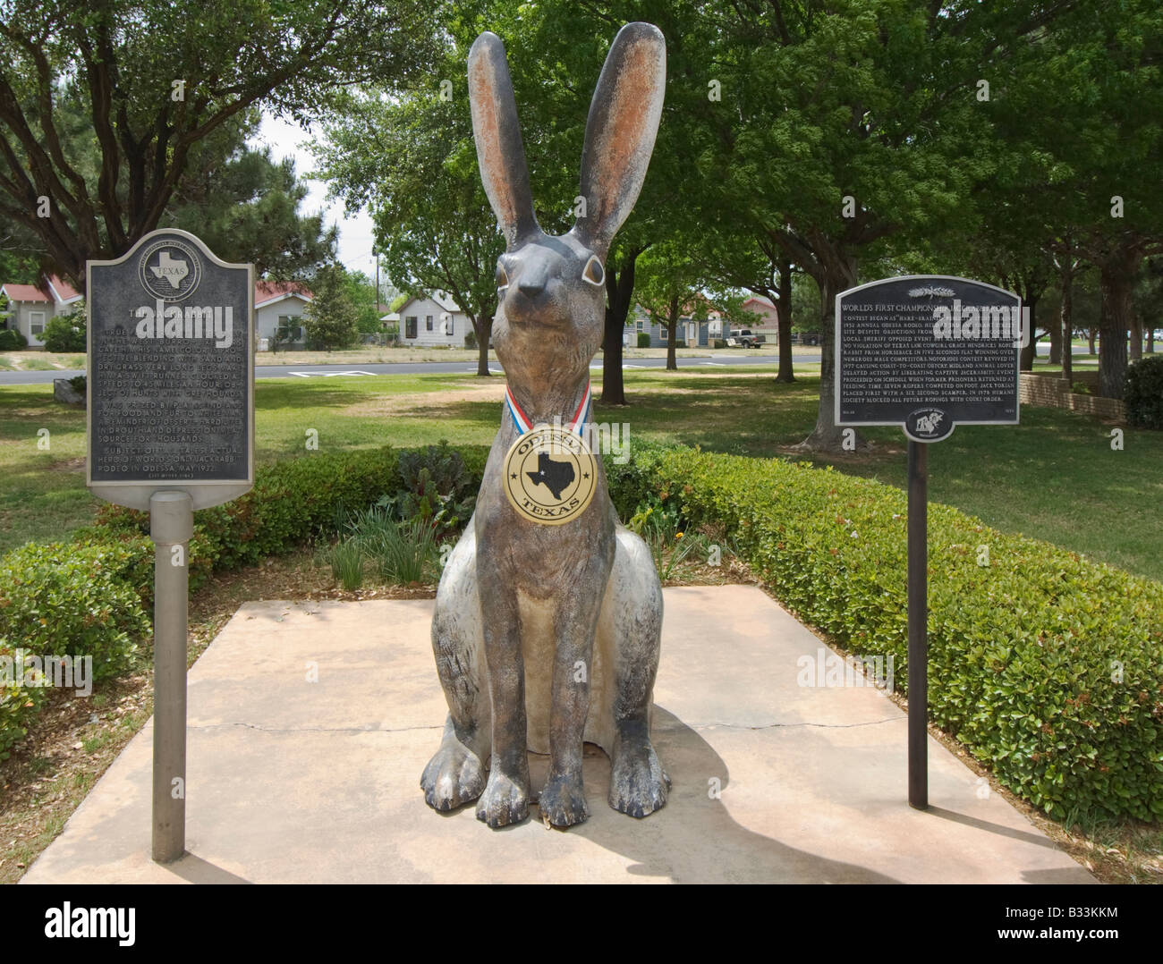 Texas Odessa Jack Ben Rabbit World s Largest Jackrabbit statue 8 feet