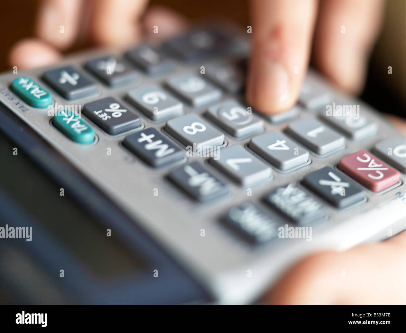 Calculator equation hi-res stock photography and images - Alamy