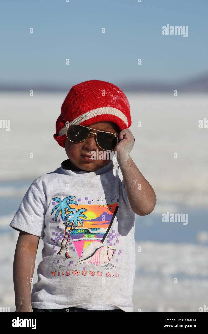 salt falts of uyuni Stock Photo