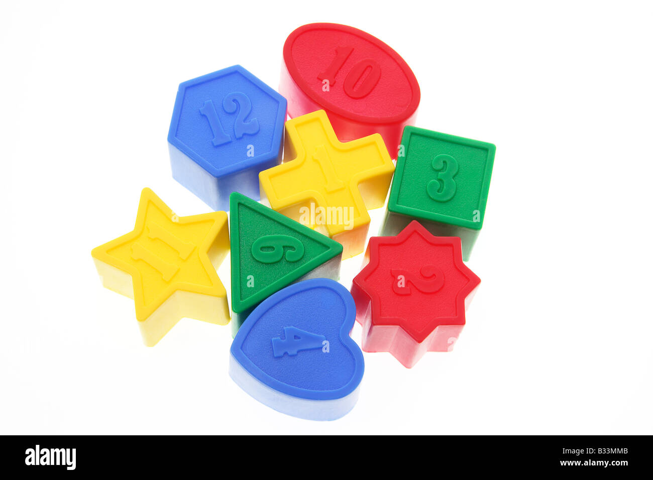 Shape Sorter Toy Blocks Stock Photo