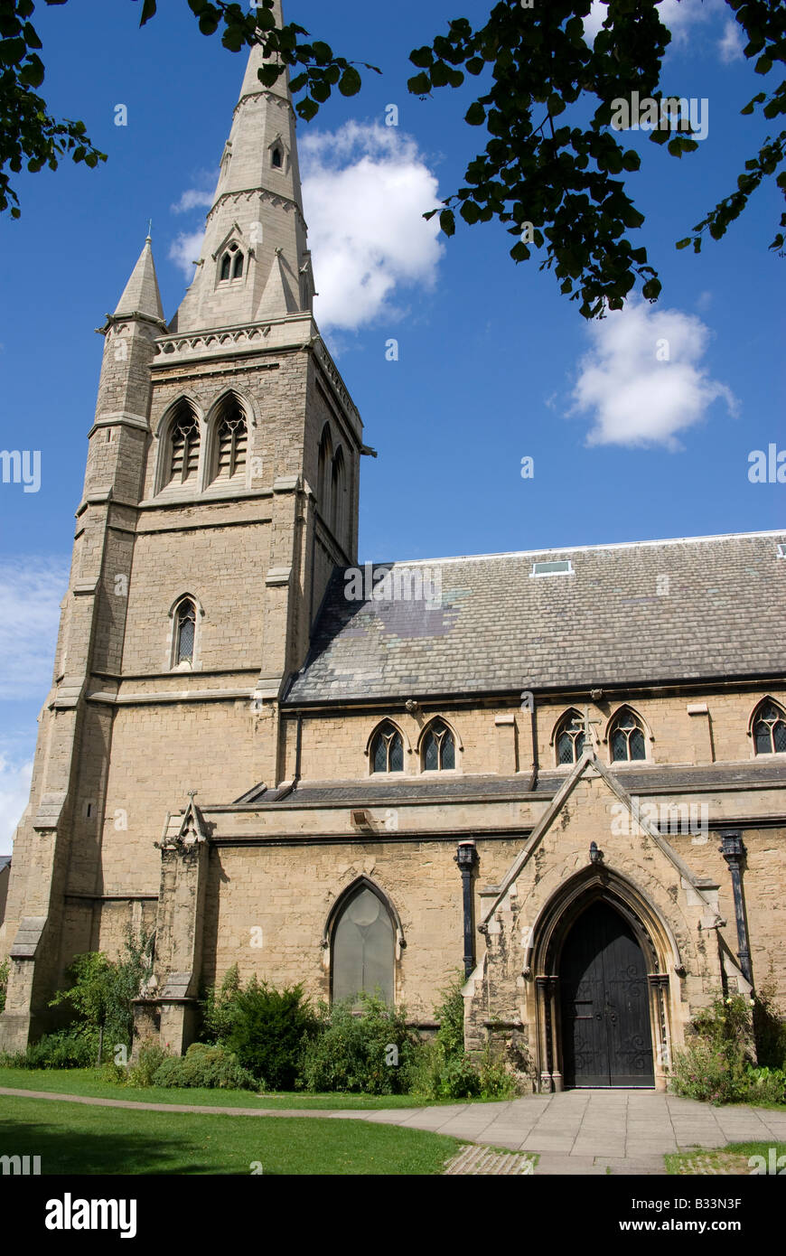 St Johns Church, Mansfield, Notts Stock Photo