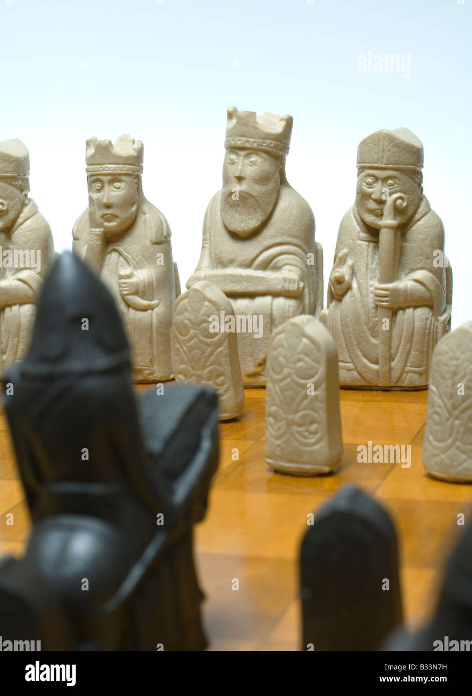 Wikinger Chess Viking board game hi-res stock photography and images - Alamy