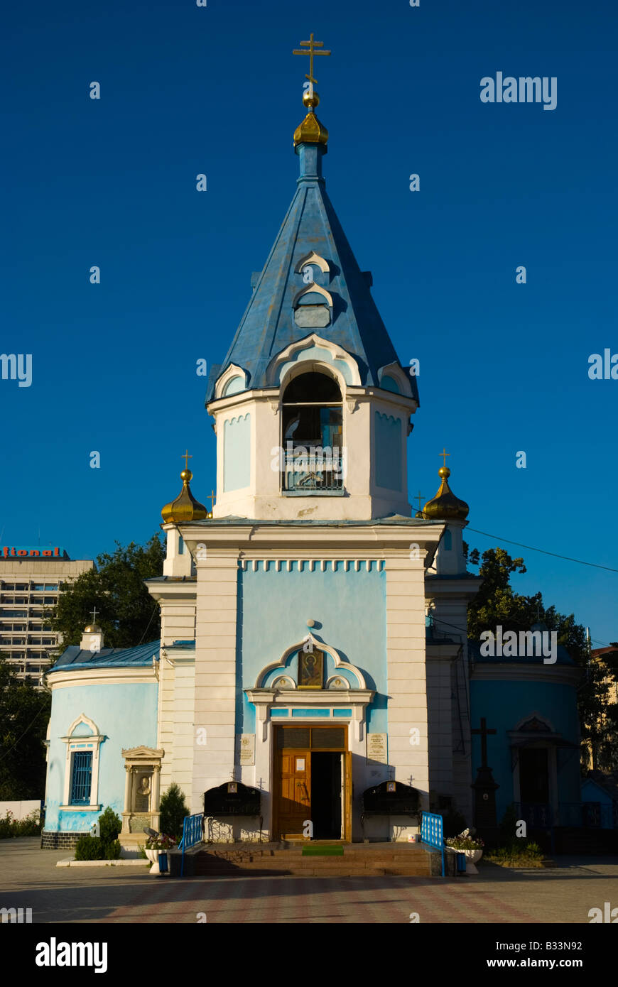 Chapel in Teodor Tiron monastery in Chisinau Moldova Europe Stock Photo