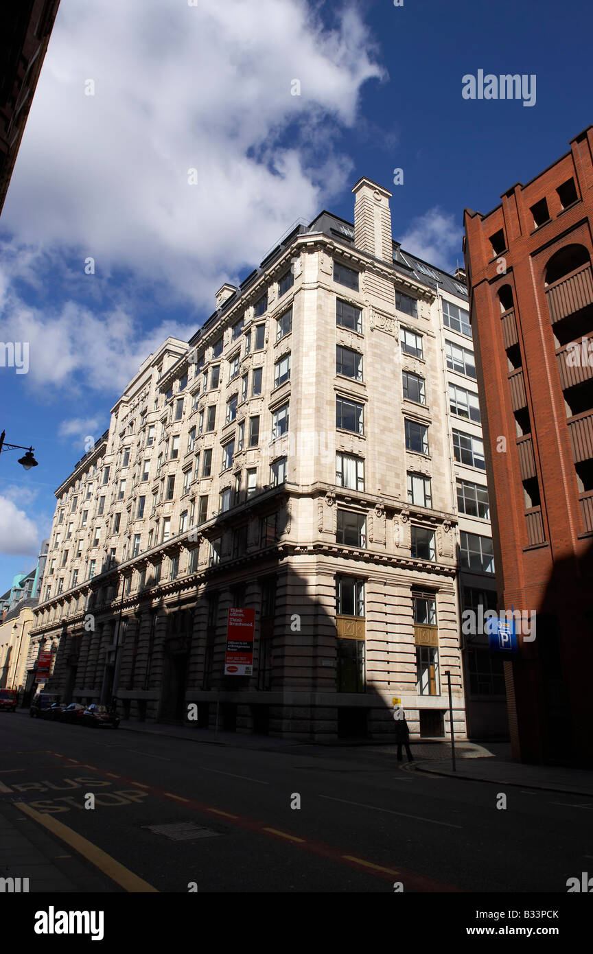 Bridgewater house in Manchester UK Stock Photo Alamy