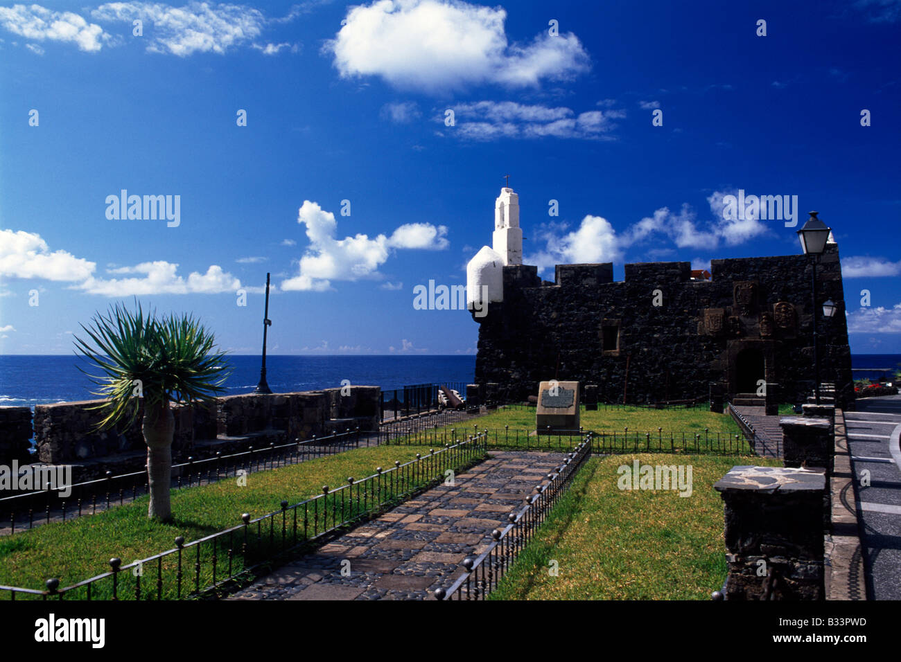 San Miguel Castle in Garachico Tenerife Canary Islands Spain Stock