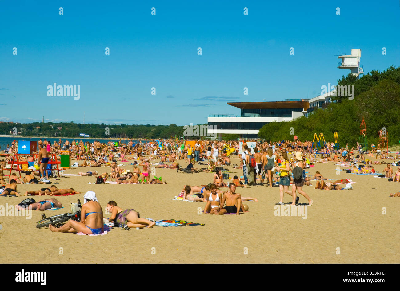 Pirita Beach Tallinn Estonia Europe Stock Photo - Alamy