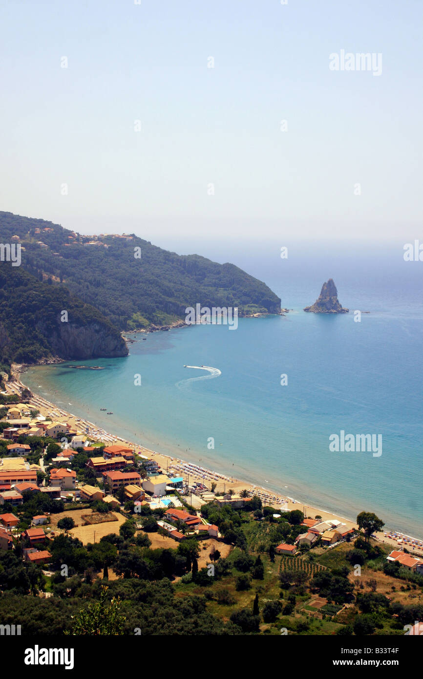 Agios Gordis Aghios Gordios Village And Beach Corfu Ionian Greek