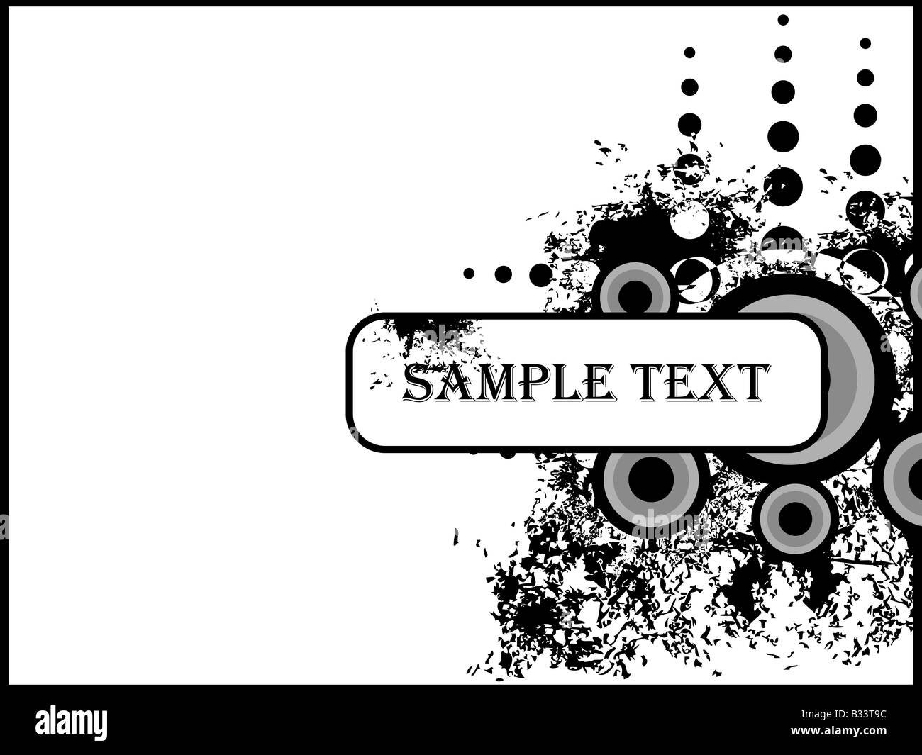 Vintage frame template Cut Out Stock Images & Pictures - Alamy