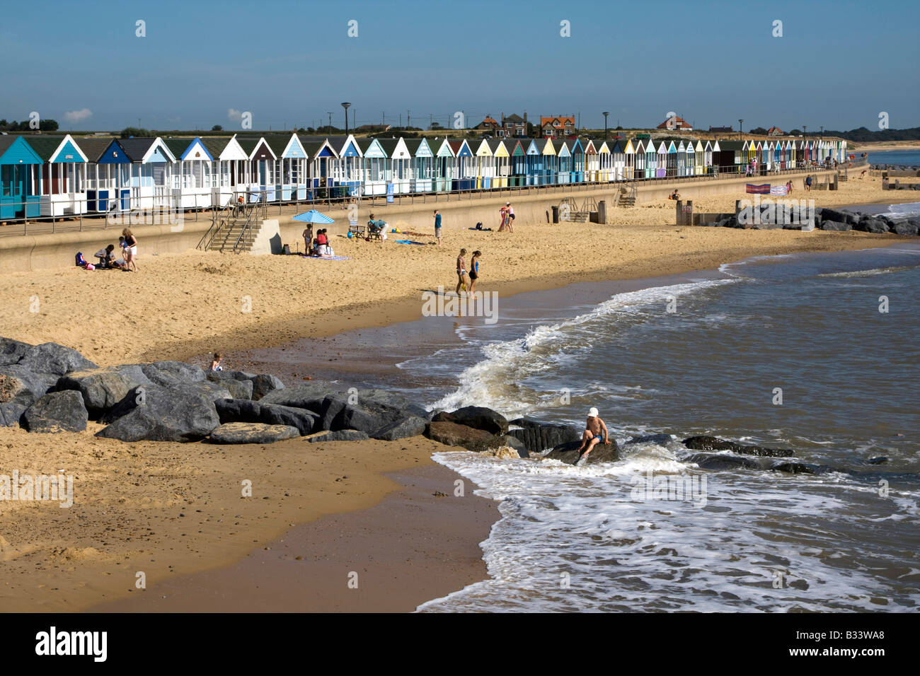 Southwold traditional holiday resort and seaside town in the Waveney ...