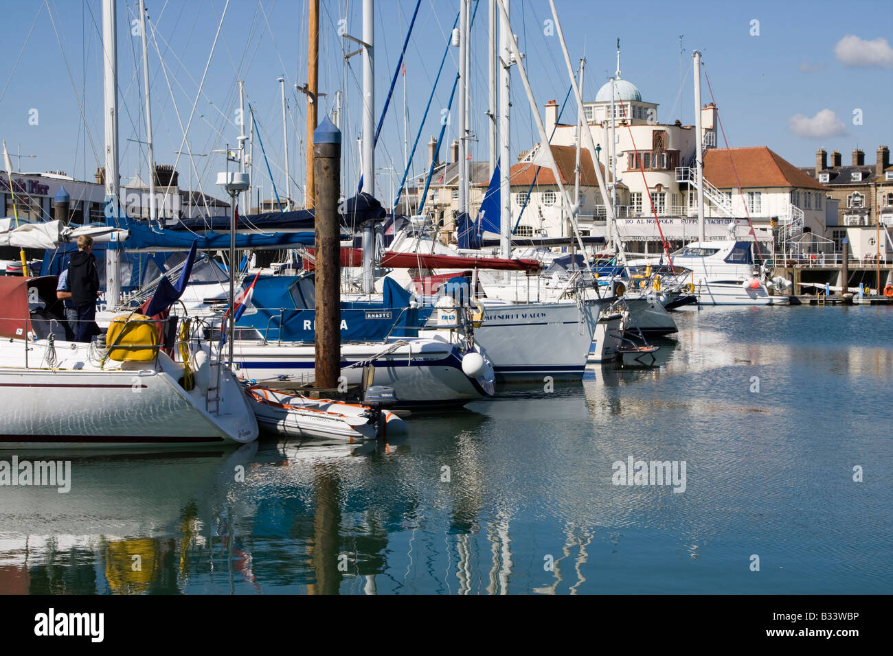 Lowestoft Haven Marina Associated British Ports East Anglia england uk