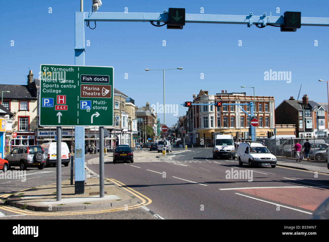 lowestoft town suffolk east anglia england uk gb Stock Photo Alamy