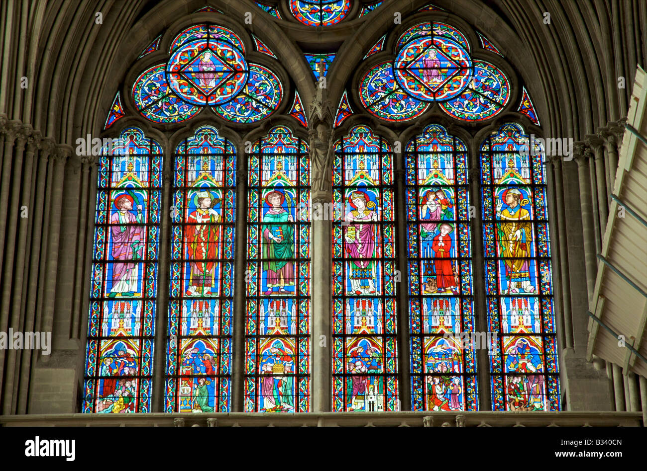 Romanesque Cathedrals Stained Glass