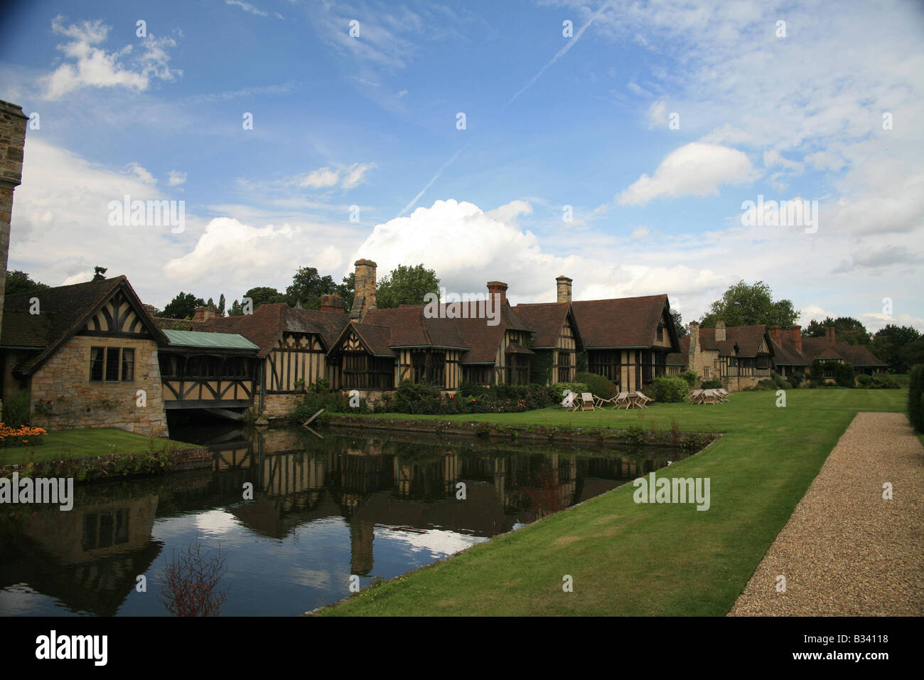 Tudor house at Hever castle Kent Stock Photo Alamy