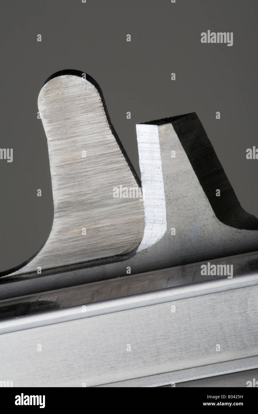 Blade of a new hedge trimmer Stock Photo Alamy