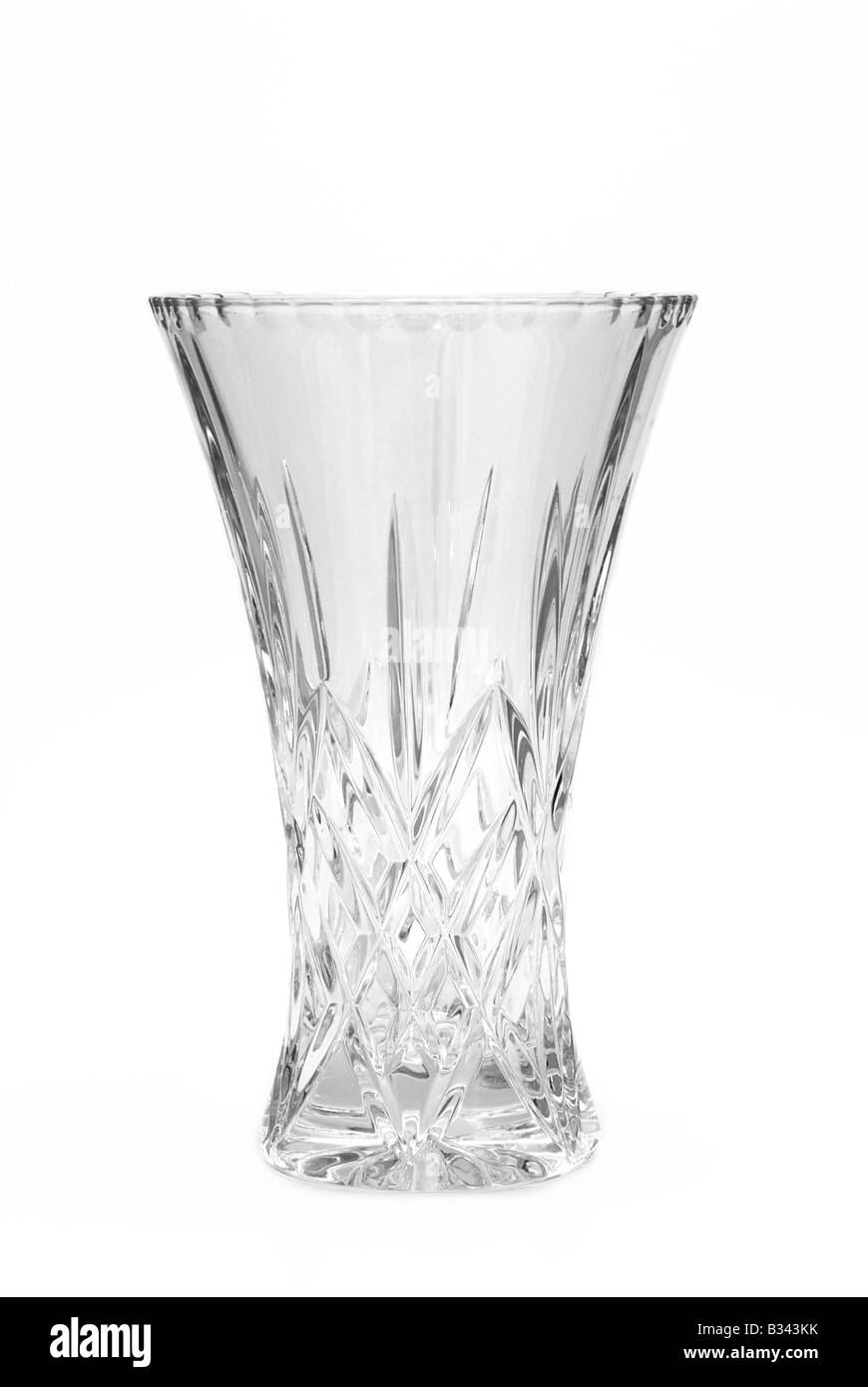 Crystal Vase Stock Photo