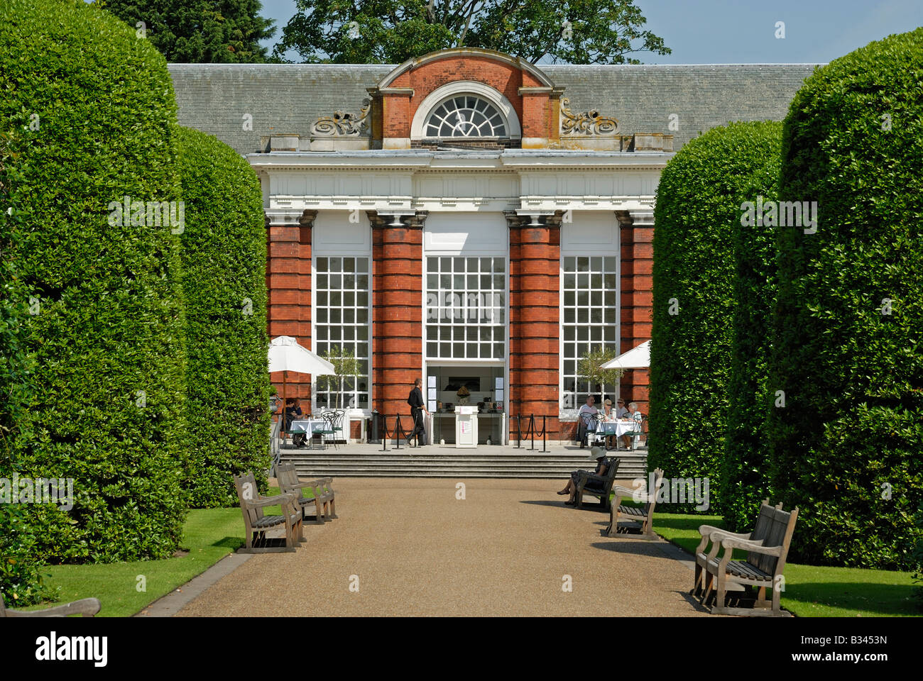 Queen Anne's Orangery, Kensington Gardens, Kensington Palace, London Stock Photo