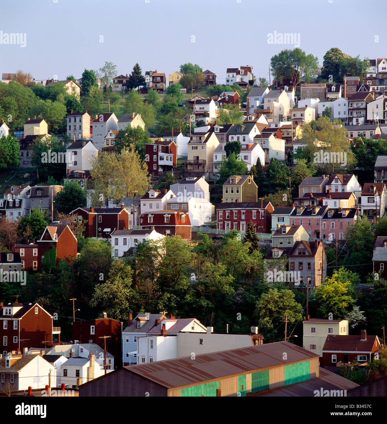 'SOUTH SIDE' NEIGHBORHOOD OF PITTSBURGH, PENNSYLVANIA Stock Photo Alamy