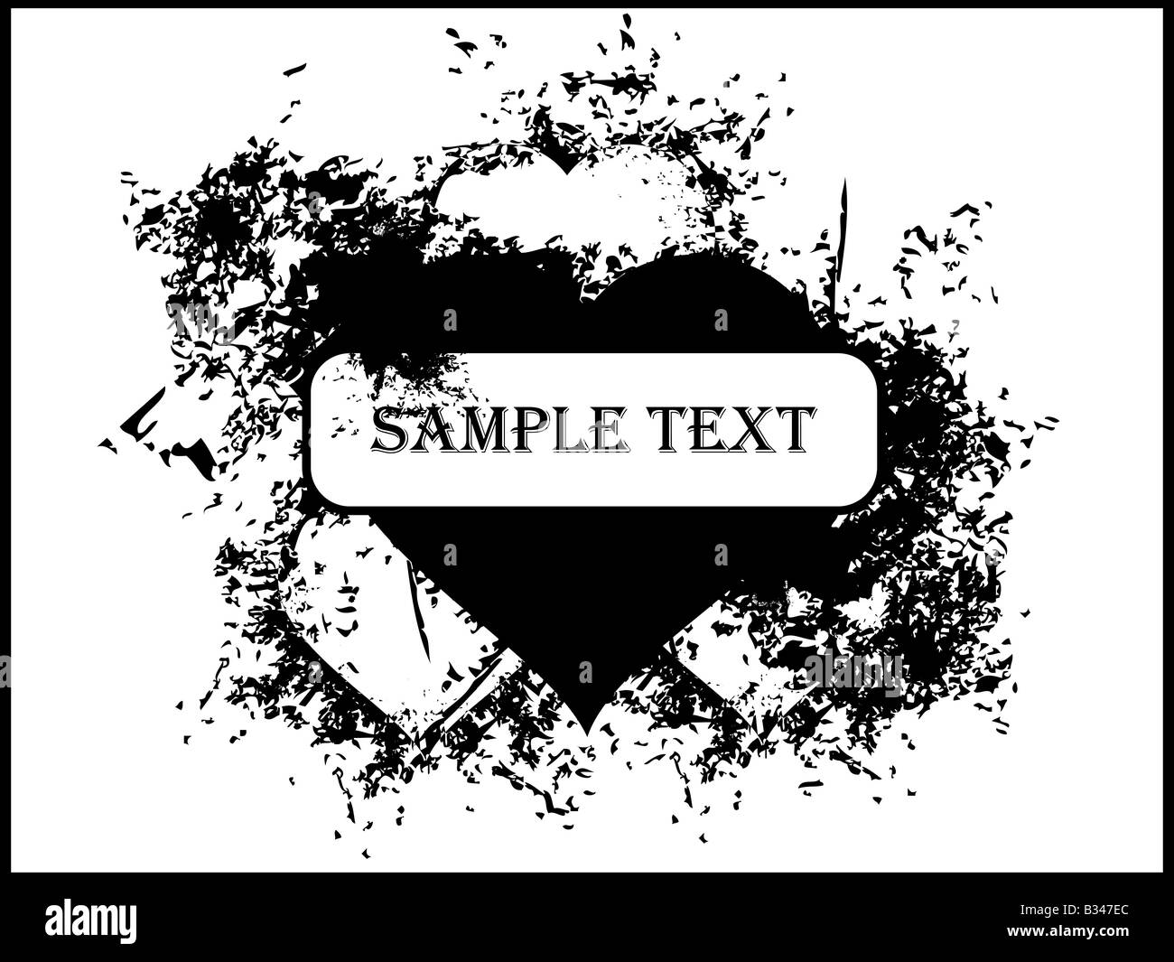 sample-text-and-heart-stock-photo-alamy