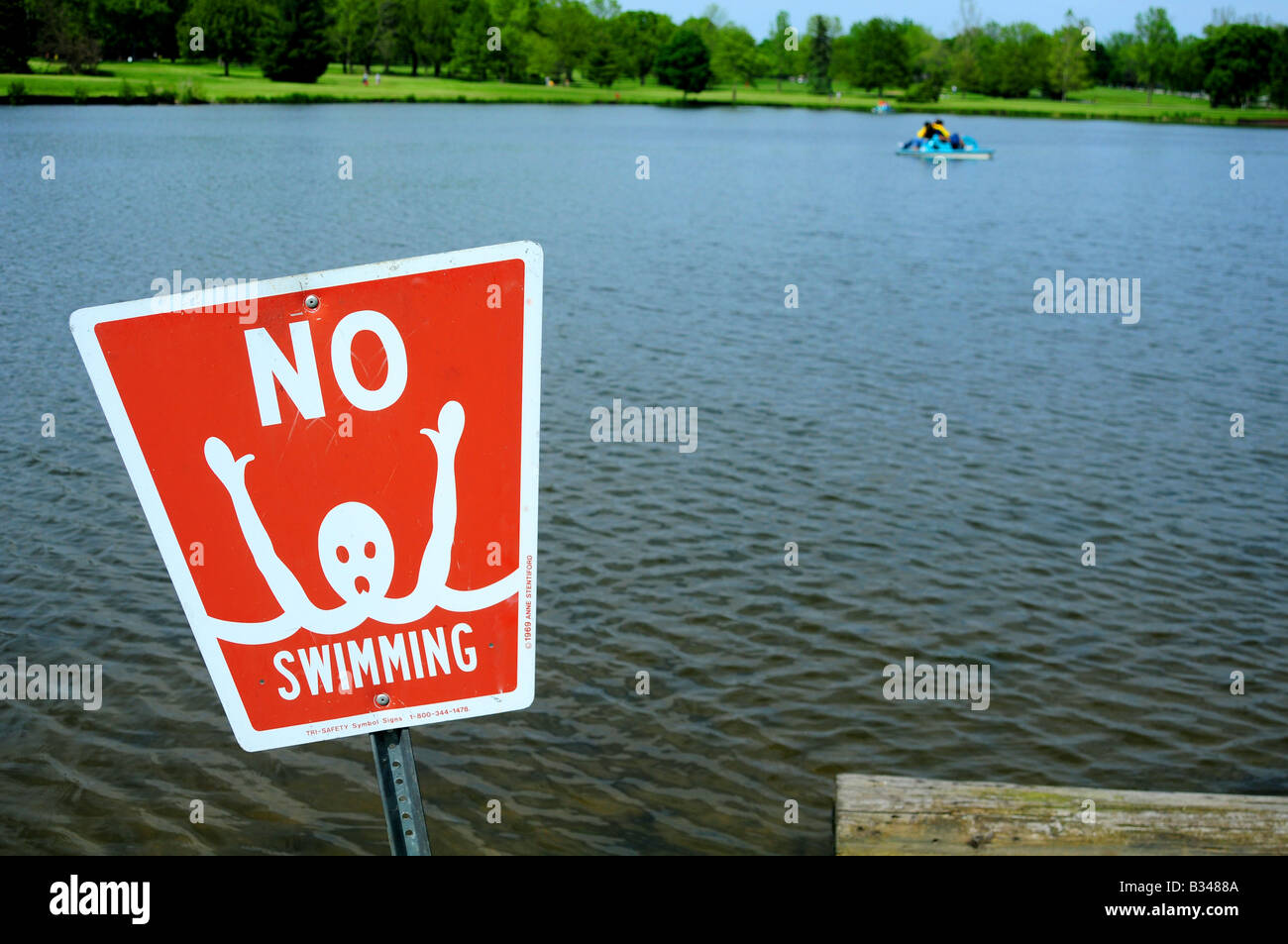 Danger No Swimming Sign High Resolution Stock Photography and Images