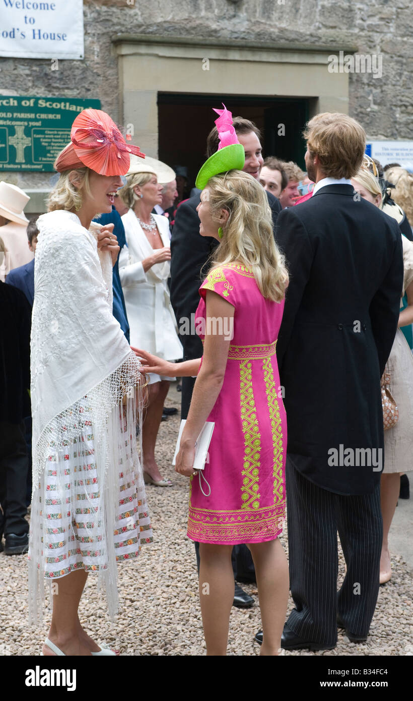 At the wedding of Lady Rosanagh Viola Alexandra Innes Kerr to Viscount