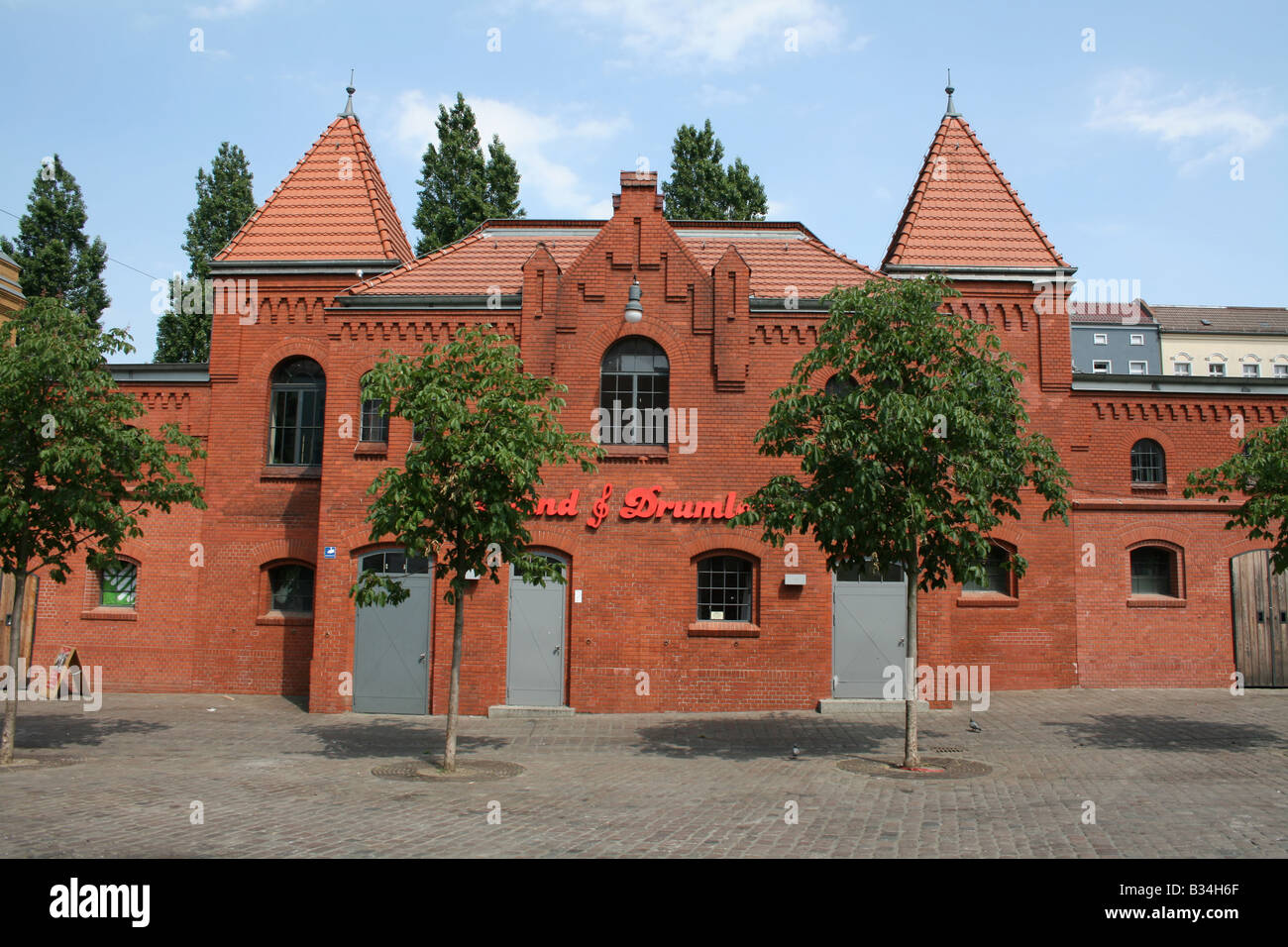 architecture of kulturbrauerei former brewery now a cultural Brewery