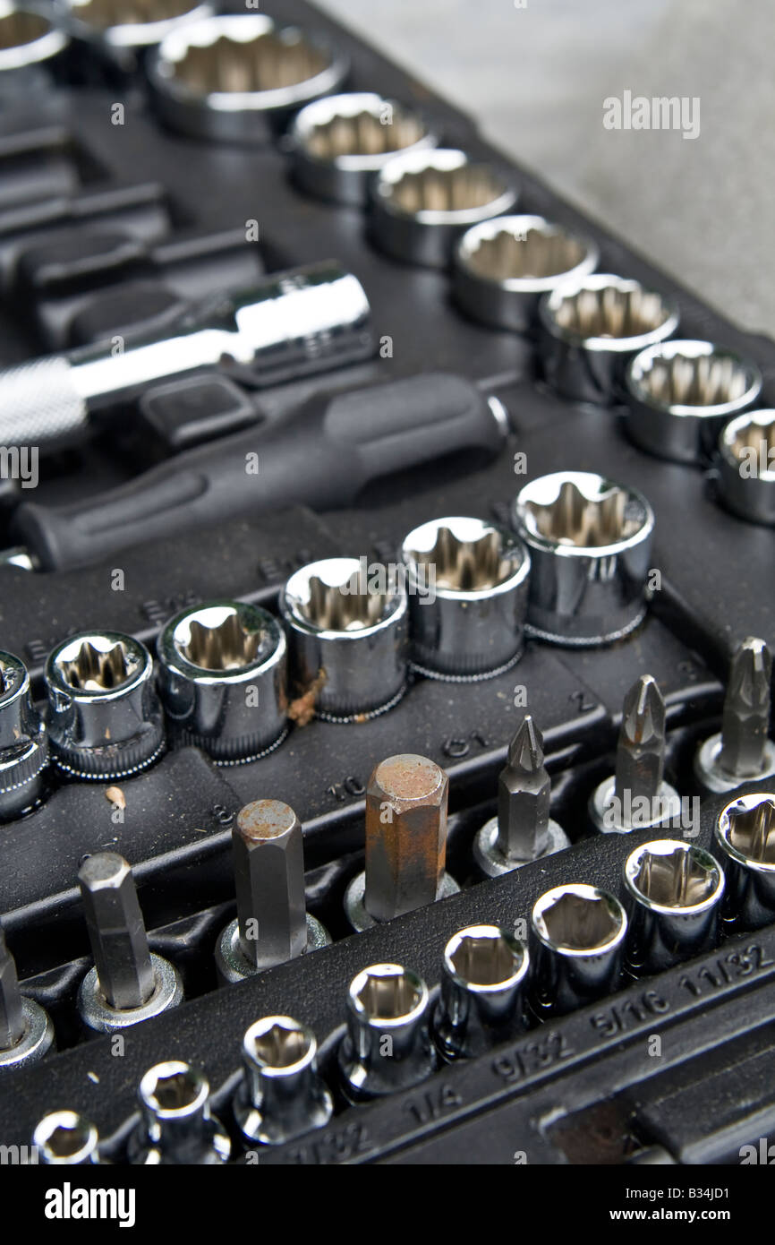 Socket set hi-res stock photography and images - Alamy