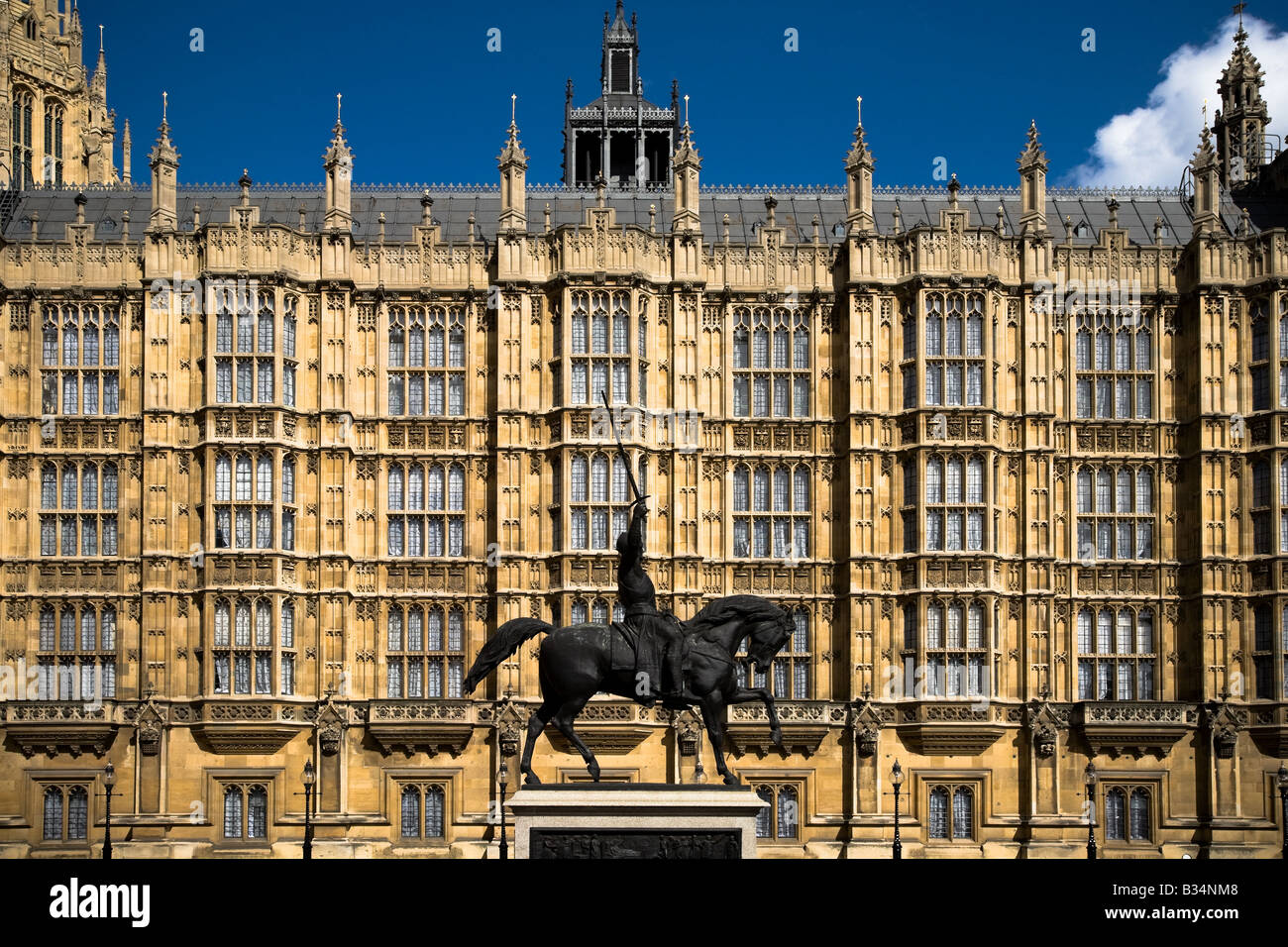 Palace of Westminster, London, UK Stock Photo