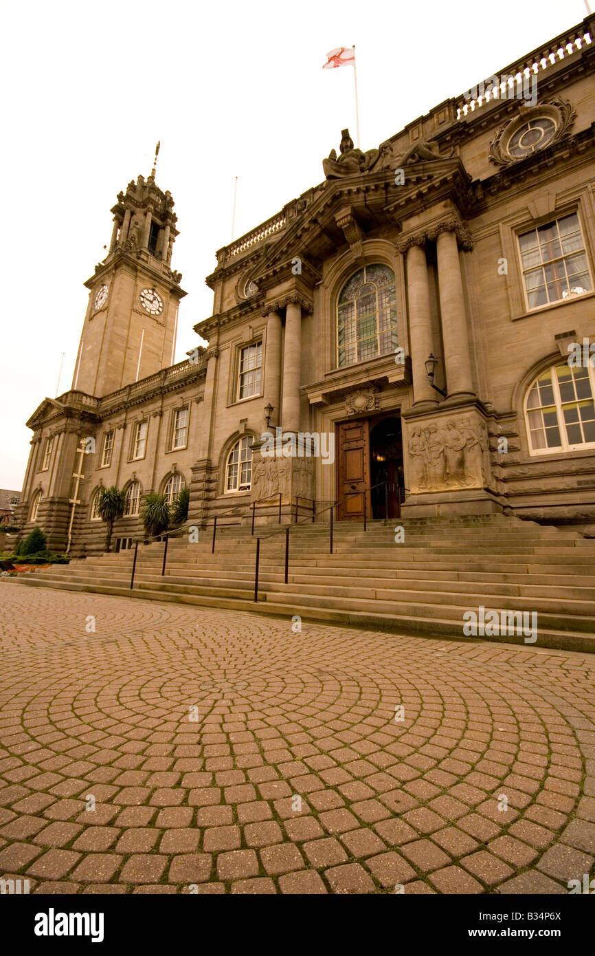South Shields Town Hall in South Tyneside, North East England Stock Photo