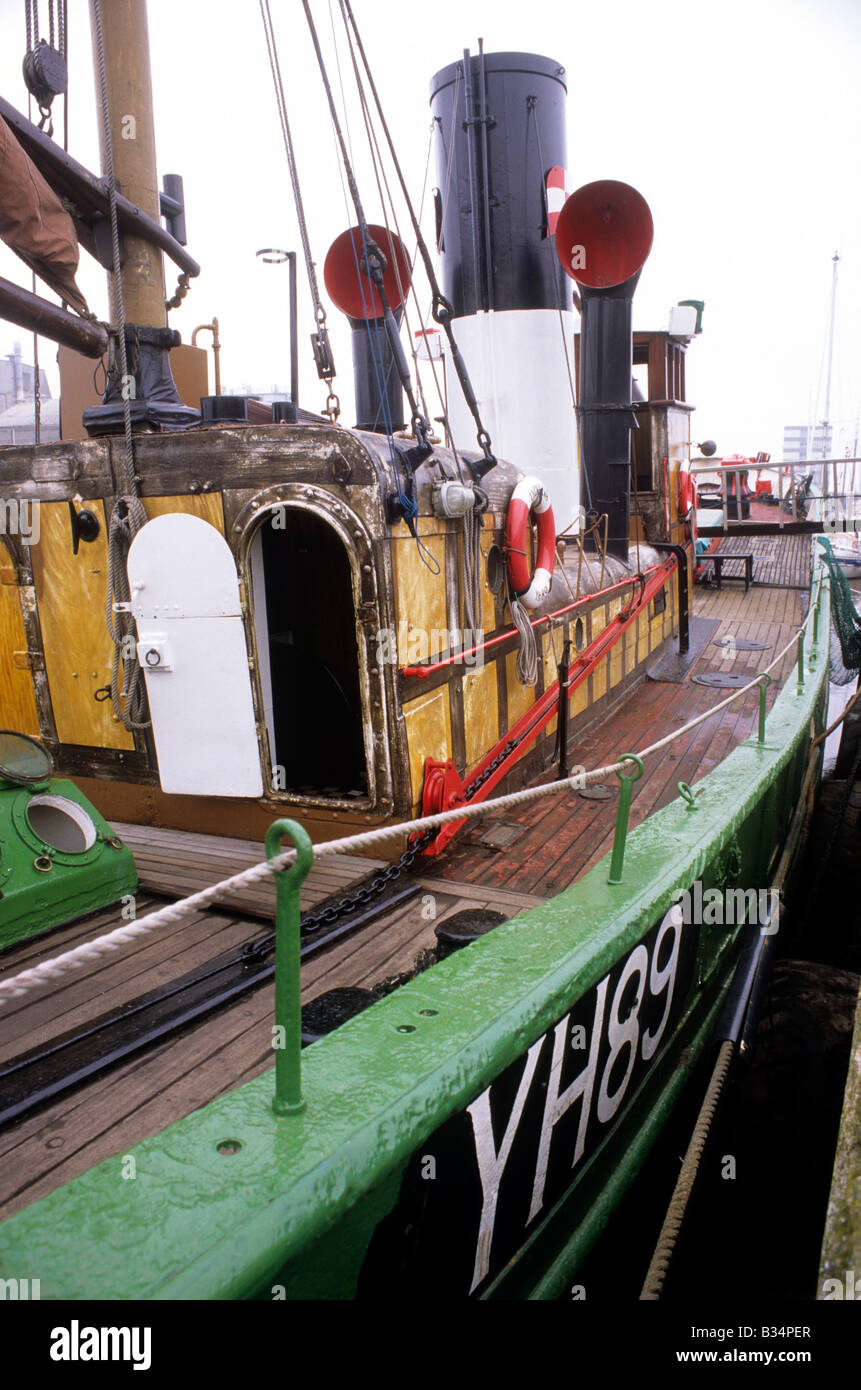 Lydia Eva vintage drifter herring fishery fishing vessel funnels mast