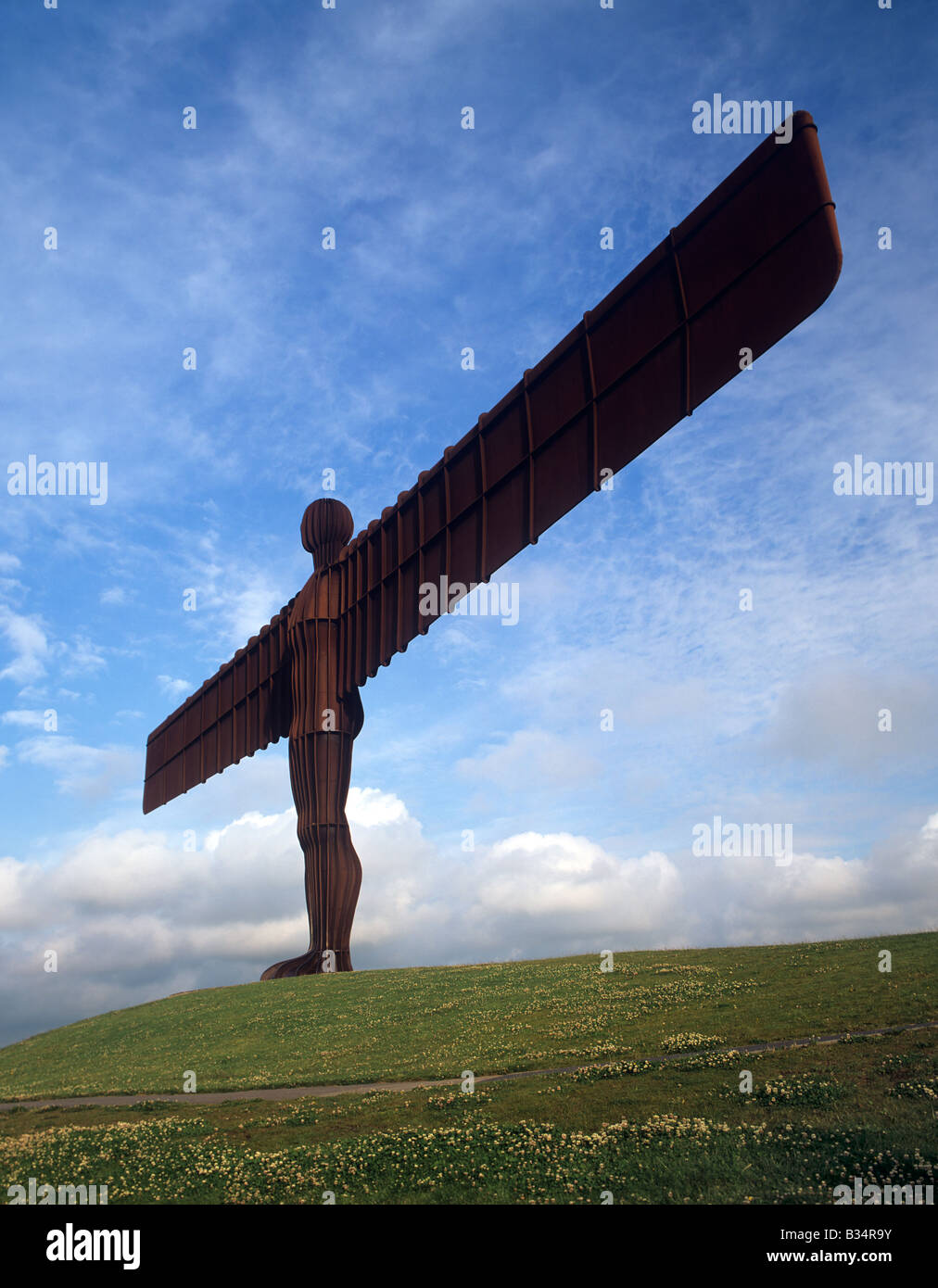 The Angel of the North in Gateshead, Tyne and Wear Stock Photo - Alamy